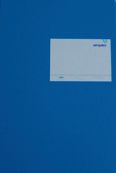 Simplex geschäftsbuch a4 17800 farbig 24 blatt - Simplex-17800-7611468178007