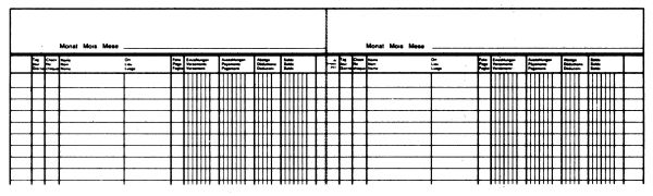 Simplex postcheckbuch d/f/i a4 18014 grün 80 blatt - Simplex-18014-7611468180147