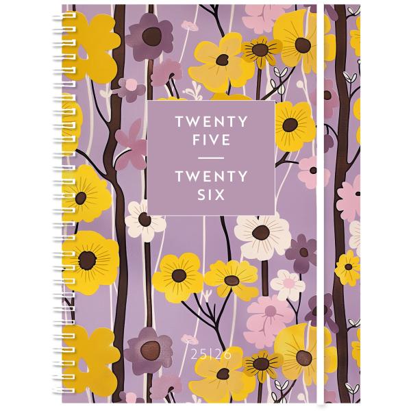 Simplex schüleragenda emotions 25/26 500218.26 1w/2s 17m lovely ml 12x16.5cm - Simplex-50021826-7611468040236