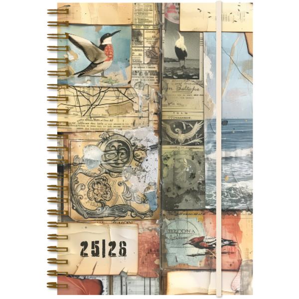 Simplex schüleragenda emotions 25/26 500223.26 1w/2s 17m ahoi ml 8x12.5cm - Simplex-50022326-7611468040281
