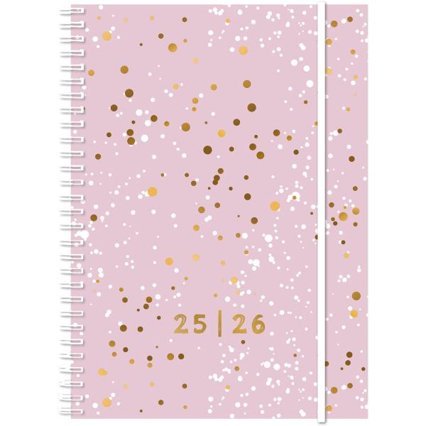 Simplex schüleragenda touch 25/26 500237.26 1w/2s 17m confetti 14.8x21cm - Simplex-50023726-7611468040366