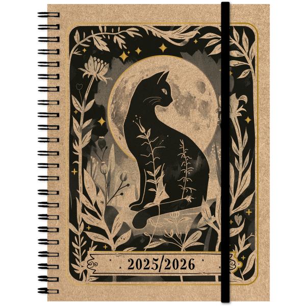 Simplex schüleragenda kraftpap. 25/26 500413.26 1w/2s 17m cat ml 12x16.5cm - Simplex-50041326-7611468040533