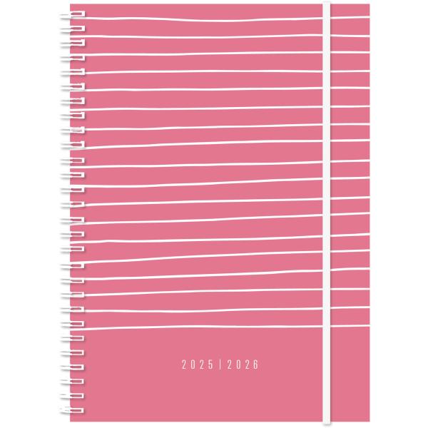 Simplex schüleragenda joy 25/26 500416.26 1w/2s 17m sakura ml 14.8x21cm - Simplex-50041626-7611468040113