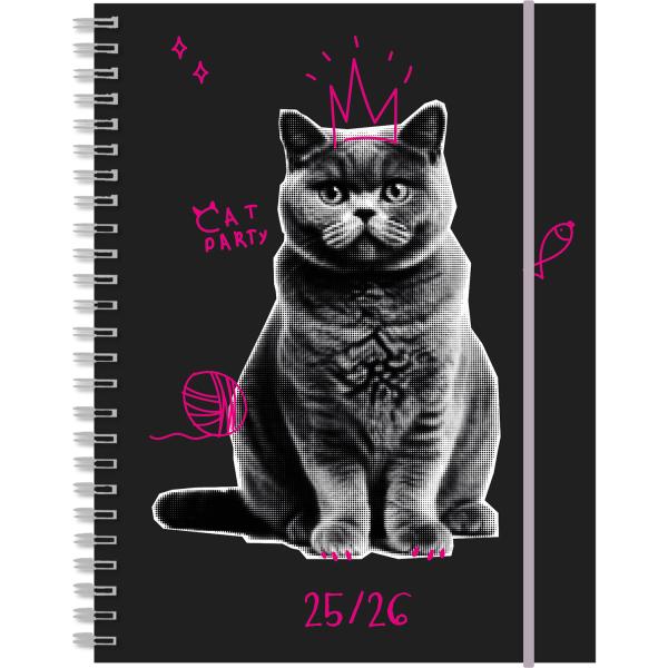 Simplex schüleragenda touch 25/26 500431.26 1w/2s 17m cat ml 12x16.5cm - Simplex-50043126-7611468040304