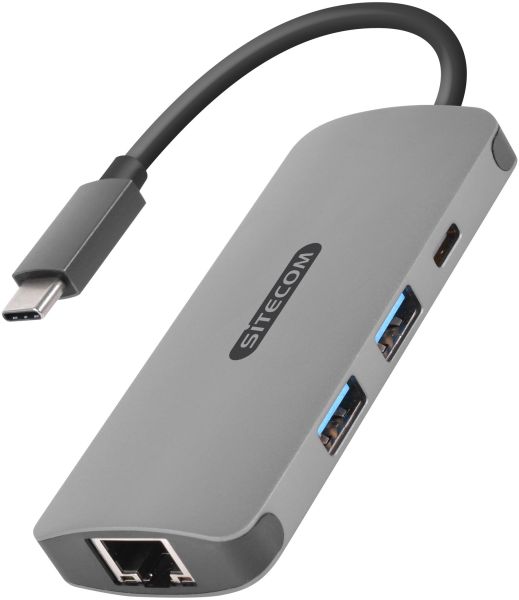 Sitecom usb-c to gb lan adapter cn-378 2x usb-a usb-c pd - Sitecom-cn-378-8716502030538
