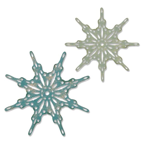 Sizzix stanzformen schneeflocken 664227 2er set - Sizzix-664227-0630454258926