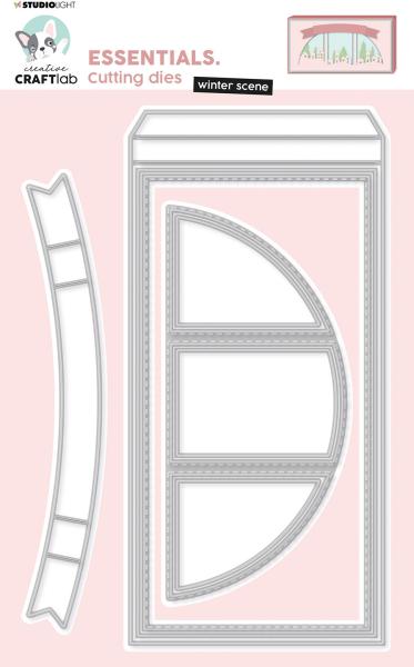 Sizzix stanzform 21.2x14.2x0.1cm cd423 feinlinig 1 stuck - Sizzix-cd423-8713943136898