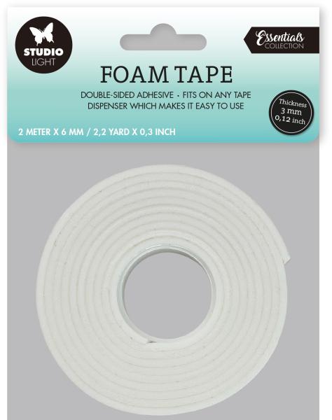 Sizzix schaumklebeband 0.3cm foamt04 doppelseitig 2 meter - Sizzix-foamt04-8713943137512