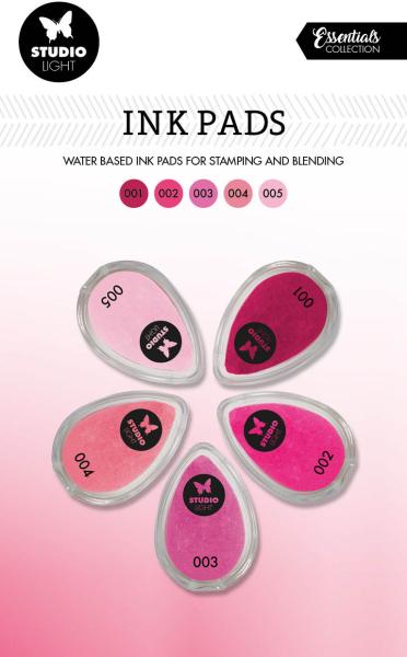 Sizzix stempelkissen 21.5x13x2.1cm inkp01 rottöne - Sizzix-inkp01-8713943136133