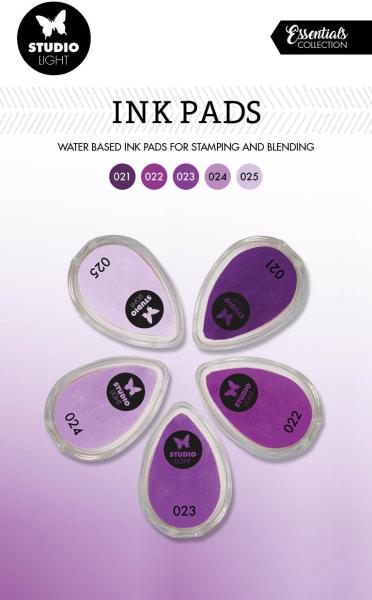 Sizzix stempelkissen 21.5x13x2.1cm inkp05 violetttöne - Sizzix-inkp05-8713943136171