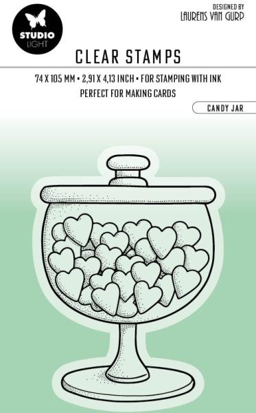 Sizzix klarischtstempel bonbonglas stamp351 10.5x7.4x0.3cm - Sizzix-stamp351-8713943139356