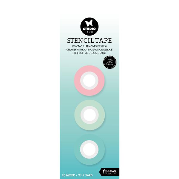 Sizzix schablonenklebeba. 1.5cm stta01 20 meter 3 stück - Sizzix-stta01-8713943137529