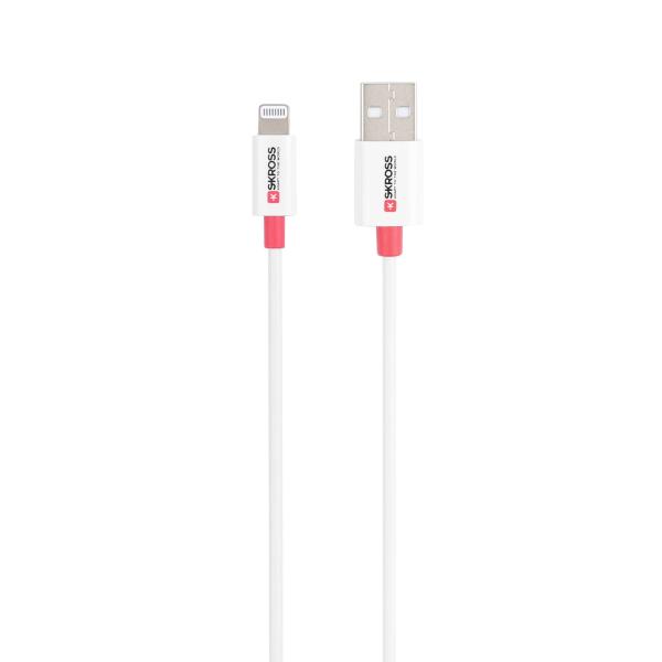 Skross usb to lightning cable skca0004a-mfi120cn 1.2m wht - Skross-skca0004a-mfi120cn-7640166326014
