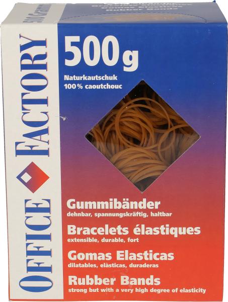 Smart office gummibänder nr. 5 500g 605514 1.3mm/30mm - Smart-office-605514-7640105740253