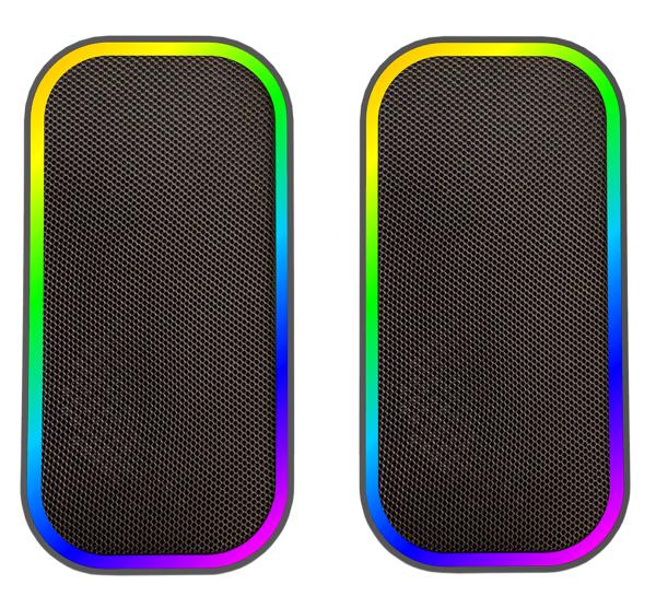 Speedlink token gaming speaker sl-810008-bk rgb, stereo, black - Speedlink-sl-810008-bk-4027301703238