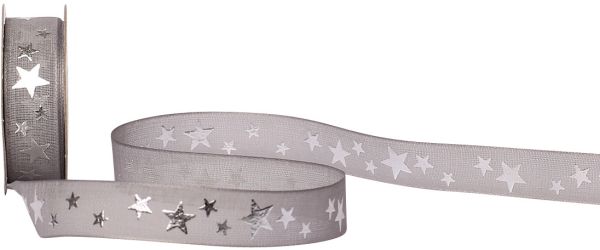 Spyk band cubino Étoiles 1031.1654 16mmx3m grau-silber - Spyk-10311654-7611475268364