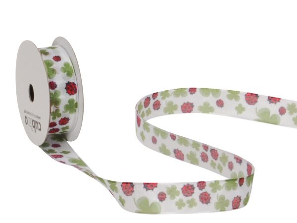 Spyk band cubino 15mm/4m 1143.1564 rot/weiss ladybug - Spyk-11431564-7611475175167