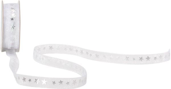 Spyk band cubino stellare 1596.1064 10mmx4 m weiss-silber - Spyk-15961064-7611475260078