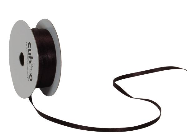 Spyk satinband cubino 2082.0353 3mmx8m schwarz - Spyk-20820353-7611475156678
