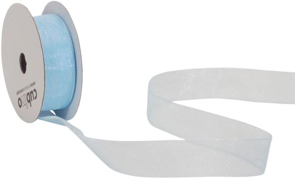 Spyk band cubino organsa 2682.1553 15mmx8m hellblau - Spyk-26821553-7611475157934