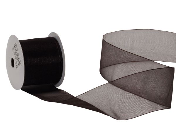 Spyk band cubino organsa 2682.4064 40mmx4m schwarz - Spyk-26824064-7611475158030