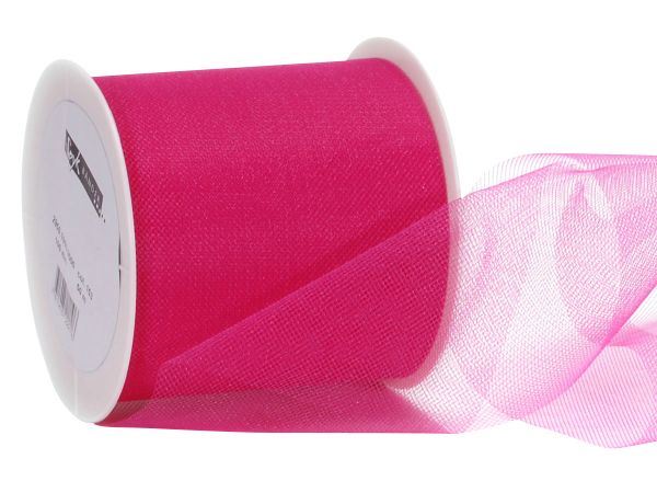 Spyk band tüll 2950.1093 10cmx50m pink - Spyk-29501093-7611475222106