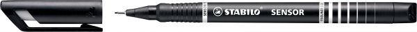 Stabilo feinschreiber sensor 0,3mm(f) 189/46 schwarz - Stabilo-189-46-4006381114196