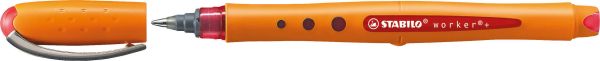Stabilo roller worker 0,5mm 2018/40 rot - Stabilo-2018-40-0000042119197