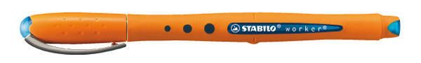 Stabilo roller worker 0,5mm 2018/41 blau - Stabilo-2018-41-0000042119203