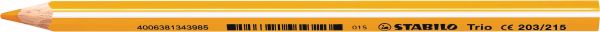 Stabilo farbstift ergonomisch 4,2mm 203/215 trio dick gelborange - Stabilo-203-215-4006381343824