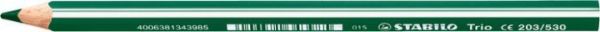 Stabilo farbstift ergonomisch 4,2mm 203/530 trio dick grün - Stabilo-203-530-4006381344043