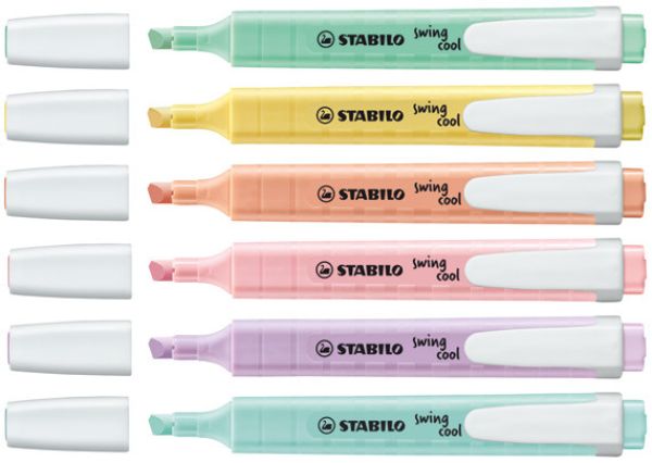 Stabilo swing cool pastell 275/6-08 6 stück - Stabilo-275-6-08-4006381527453