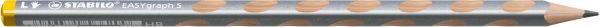 Stabilo bleistift easygraph s hb 325/09-hb-6 silber, l - Stabilo-325-09-hb-6-4006381566209