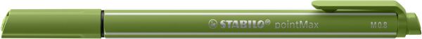 Stabilo fineliner pointmax 0.8mm 488/35 moosgrün - Stabilo-488-35-4006381581790