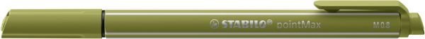 Stabilo fineliner pointmax 0.8mm 488/37 schlammgrün - Stabilo-488-37-4006381581400