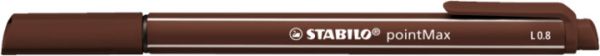 Stabilo fineliner pointmax 0.8mm 488/45 braun - Stabilo-488-45-4006381503389
