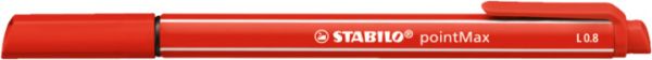 Stabilo fineliner pointmax 0.8mm 488/48 carmine - Stabilo-488-48-4006381503440