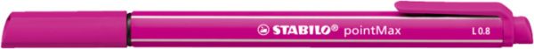 Stabilo fineliner pointmax 0.8mm 488/56 rosa - Stabilo-488-56-4006381503532