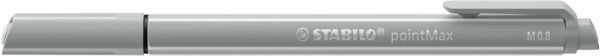 Stabilo fineliner pointmax 0.8mm 488/94 hellgrau - Stabilo-488-94-4006381503631