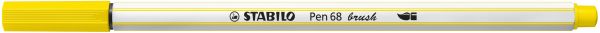 Stabilo fasermaler pen 68 brush 568/24 zitronengelb - Stabilo-568-24-4006381583961