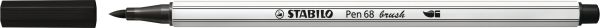 Stabilo fasermaler pen 68 brush 568/46 schwarz - Stabilo-568-46-4006381546065