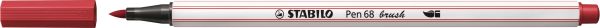 Stabilo fasermaler pen 68 brush 568/50 dunkelrot - Stabilo-568-50-4006381545617