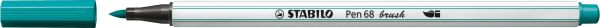 Stabilo fasermaler pen 68 brush 568/51 türkisblau - Stabilo-568-51-4006381545914