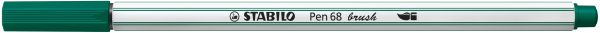 Stabilo fasermaler pen 68 brush 568/53 türkisgrün - Stabilo-568-53-4006381578301