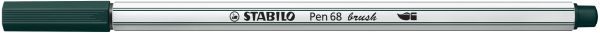 Stabilo fasermaler pen 68 brush 568/63 olivgrün - Stabilo-568-63-4006381578363