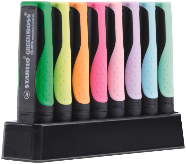 Stabilo textmarker green boss 2-5mm 6070/08-5 tischset 8 stk. - Stabilo-6070-08-5-4006381572842-02.jpg