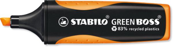 Stabilo textmarker green boss 2-5mm 6070/54 orange - Stabilo-6070-54-4006381436670-02.jpg