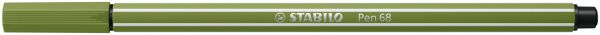 Stabilo fasermaler pen 68 1-1mm 68/35 moosgrün - Stabilo-68-35-4006381574310