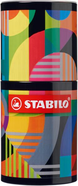 Stabilo fasermaler pen 68 arty 1mm 68/45-2-20 metalletui,rund 45 stück - Stabilo-68-45-2-20-4006381601429