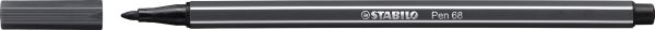 Stabilo fasermaler pen 68 1mm 68/97 schwarzgrau - Stabilo-68-97-4006381333559